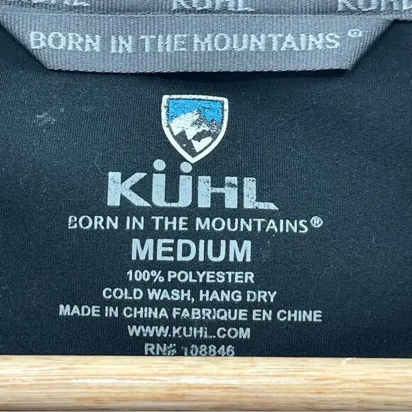 Kuhl Men’s Quarter Zip Long Sleeve Forrest Green Shirt Size Medium Gorpcore - Picture 6 of 7